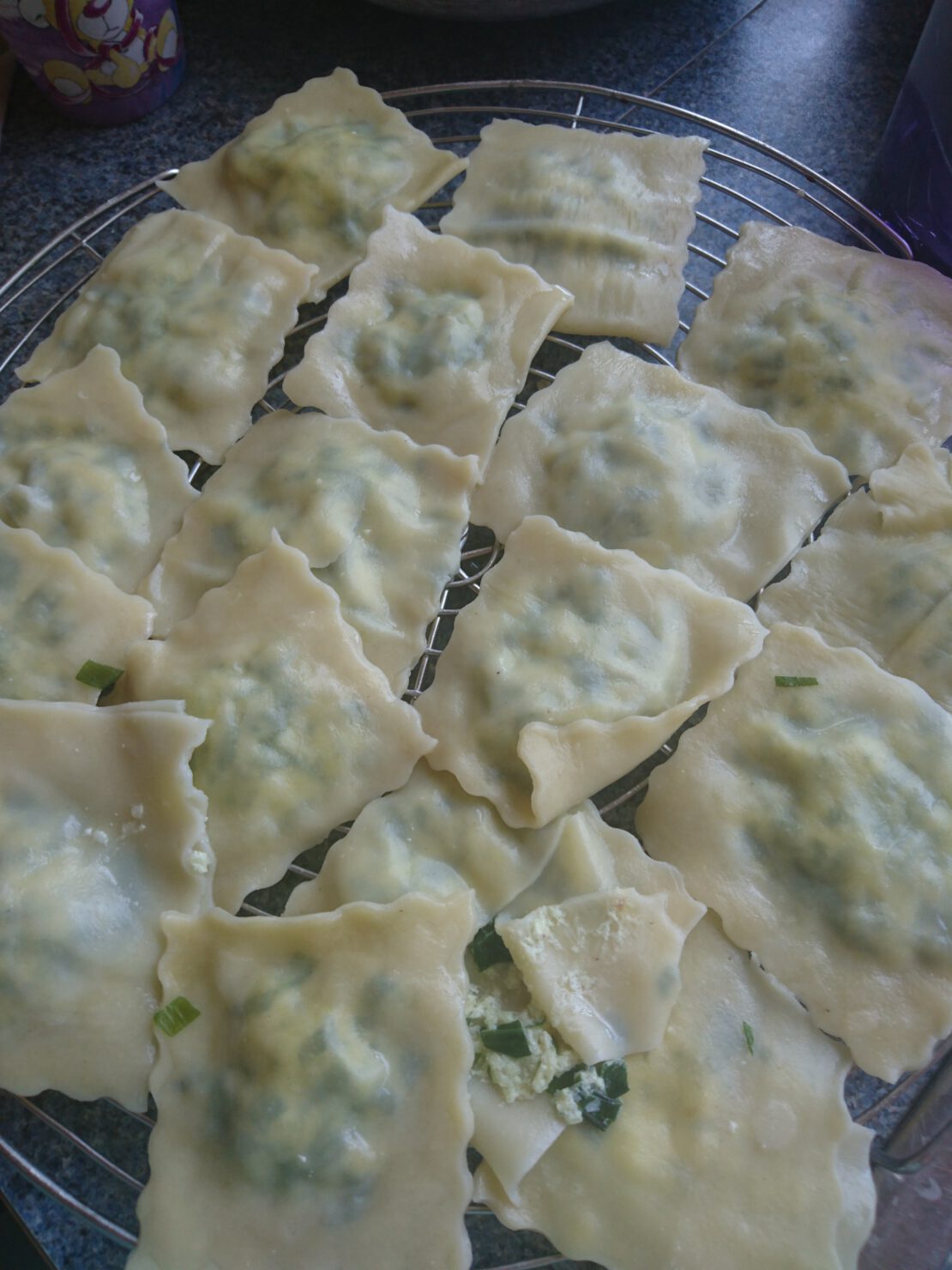 Bärlauch Ravioli